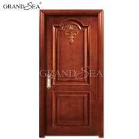 Interior solid wooden door last design wooden door