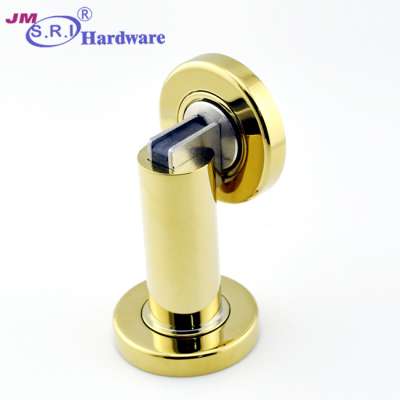 Zinc alloy exterior floor mounted magnetic door holder