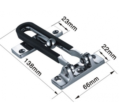 304 Stainless steel / Zinc alloy door security chain